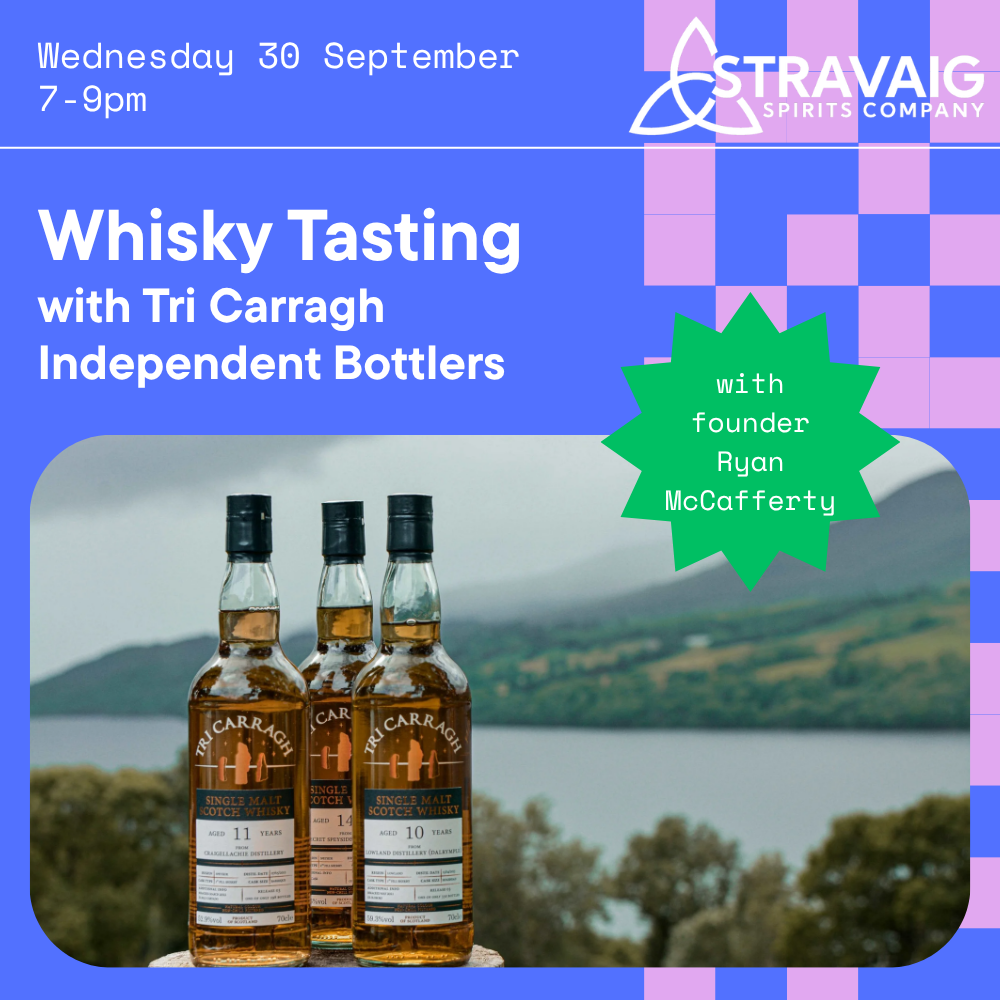 Whisky Tasting with Tri Carragh Independent Bottlers