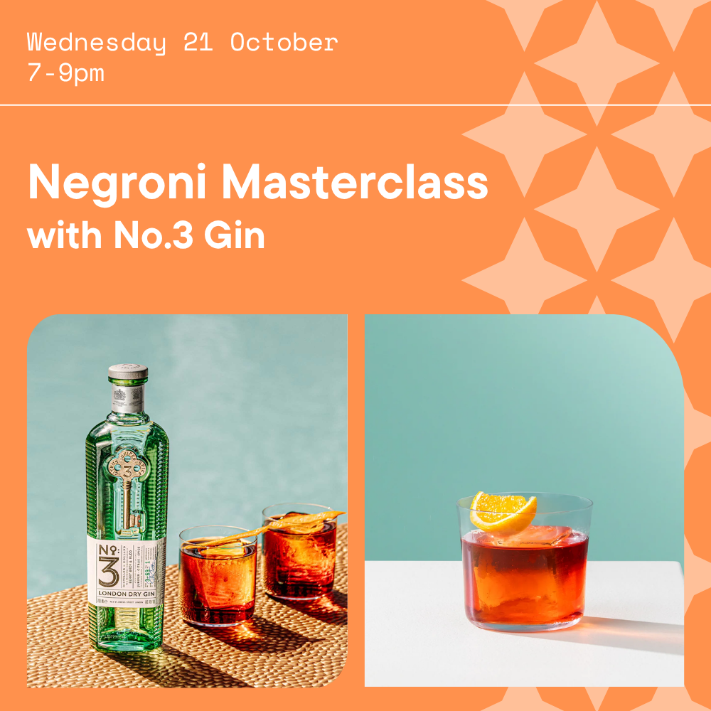 Negroni Masterclass with No.3 Gin