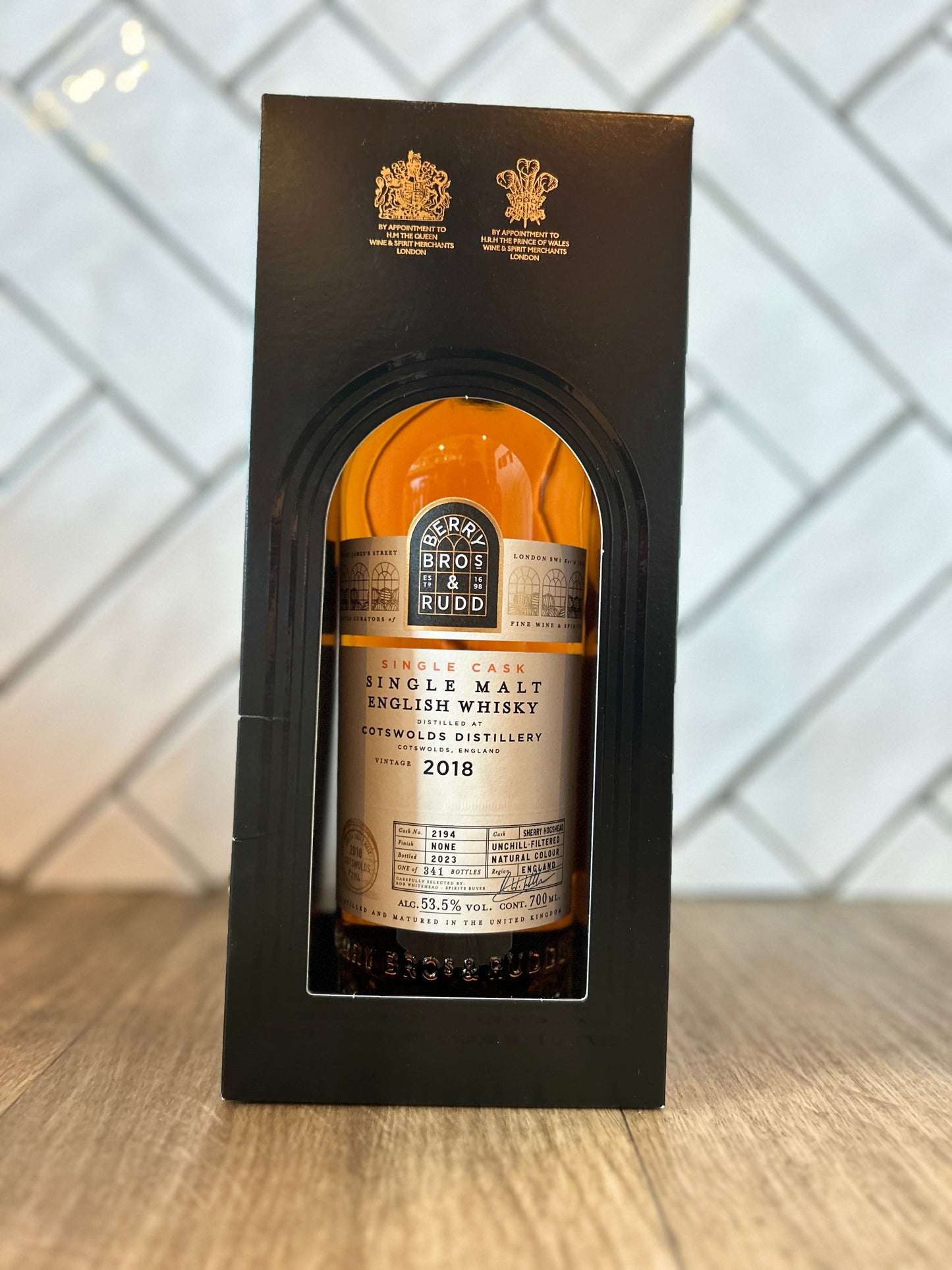 Berry Bros & Rudd Cotswolds 2018 Cask #2194