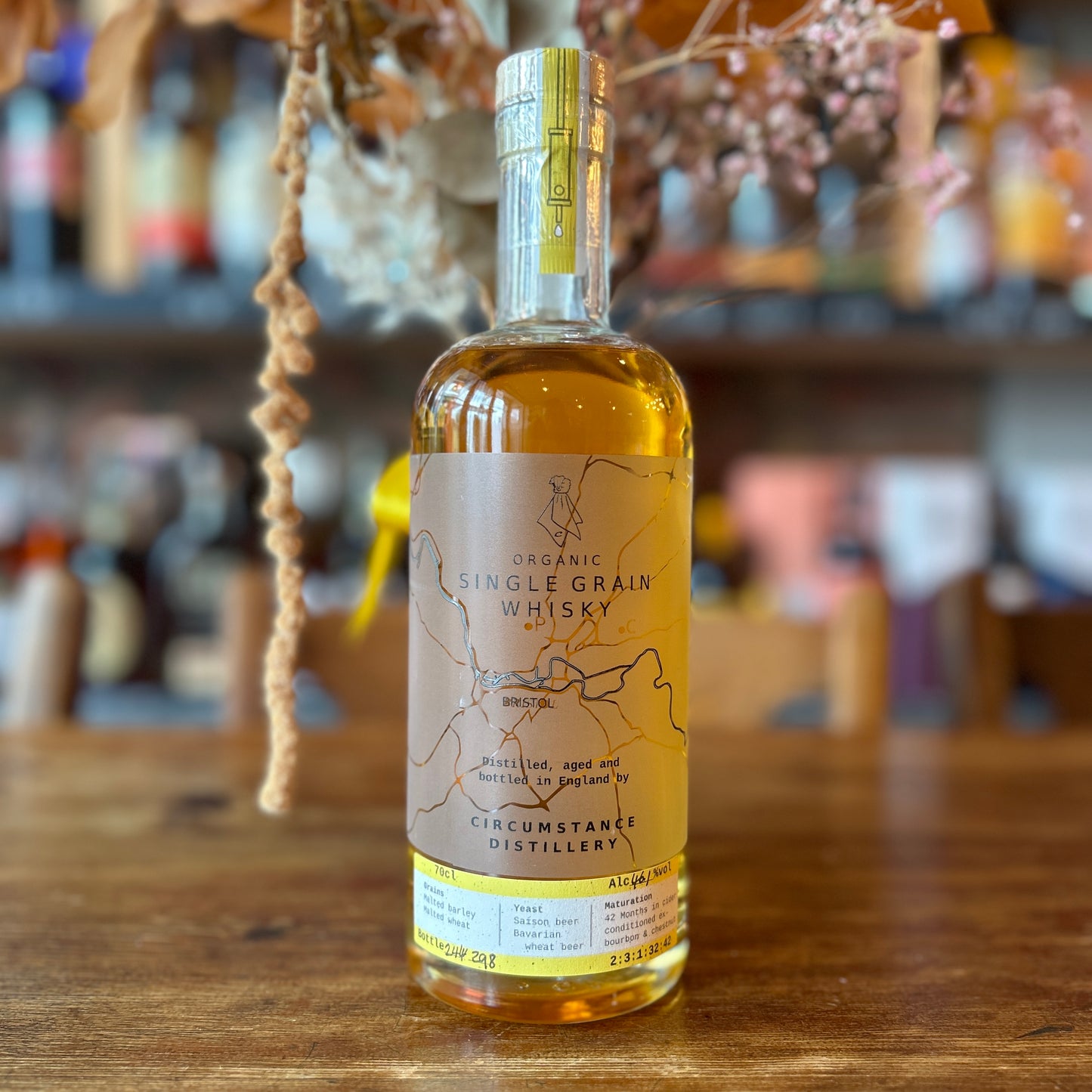 Circumstance Organic Single Grain Wheat Whisky 2:14:1:36:44