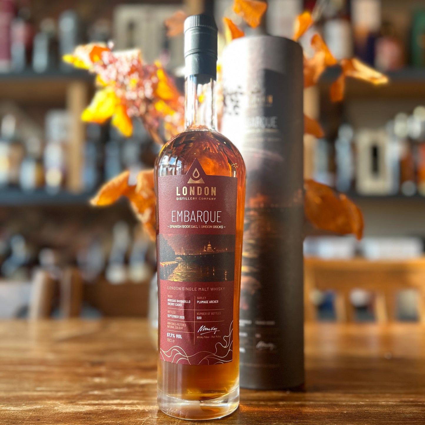 London Distillery Company Embarque