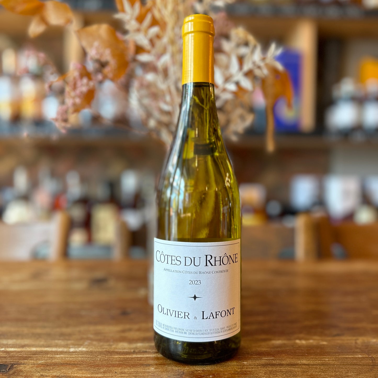 Olivier et Lafont Côtes du Rhône Blanc 2023
