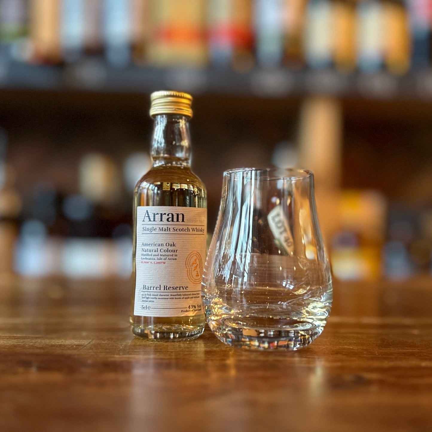 Dram Glass and a Mini Whisky - Spirited