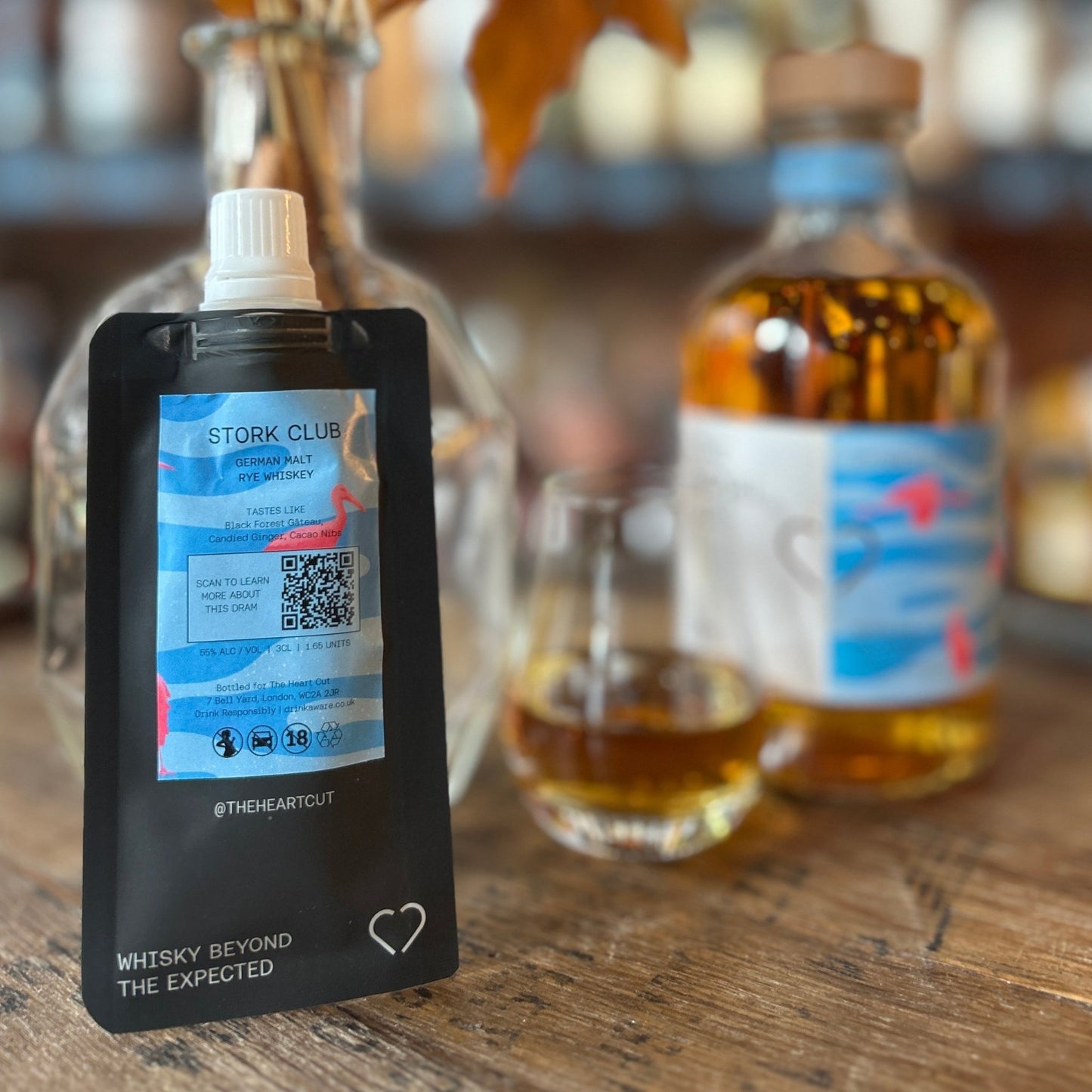 The Heart Cut Pocket Pour | No.13 Stork Club - Spirited