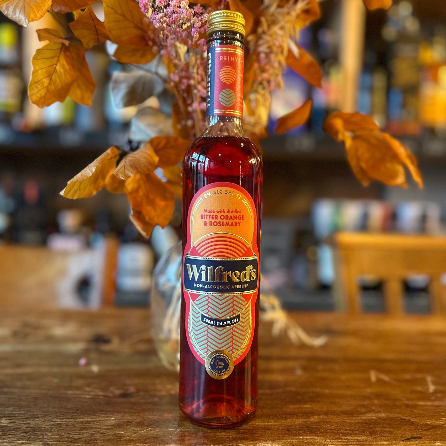 Wilfred's 0% Bittersweet Orange and Rosemary Aperitif - Spirited