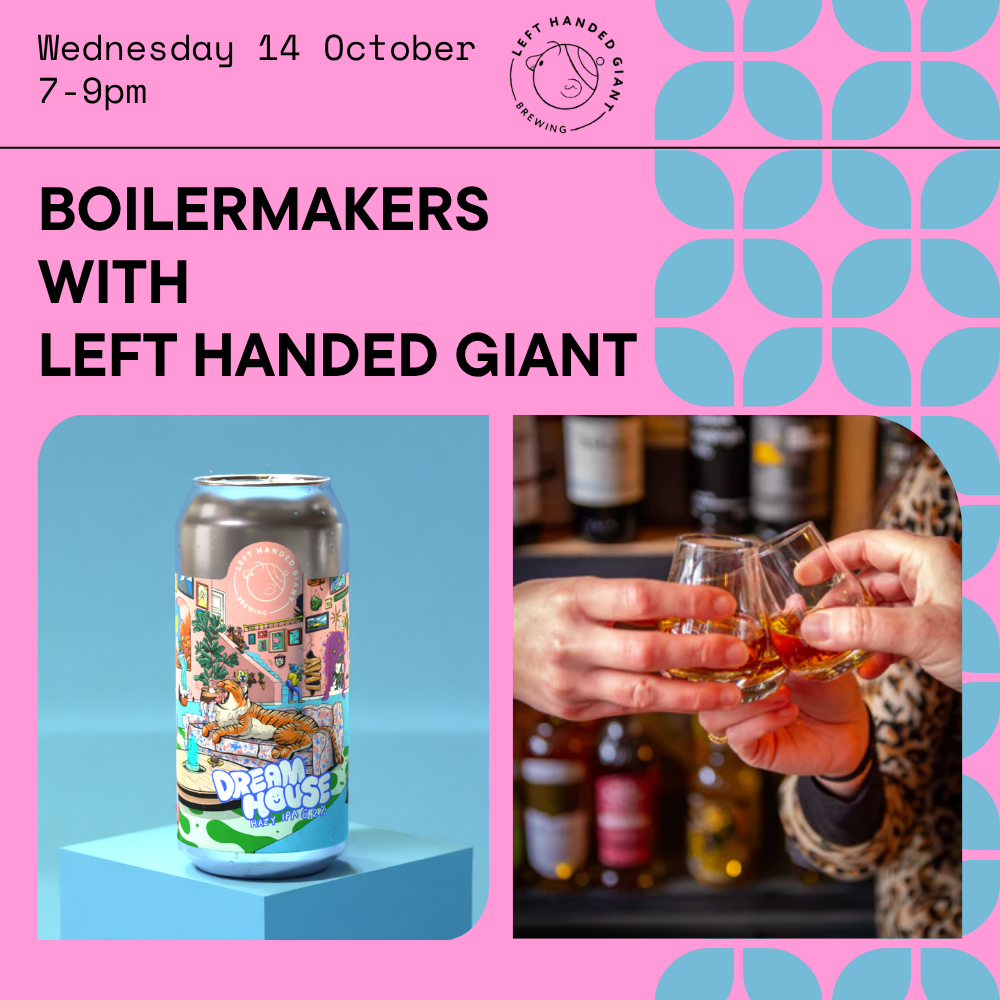 Beer and Whisky Tasting with Left Handed Giant