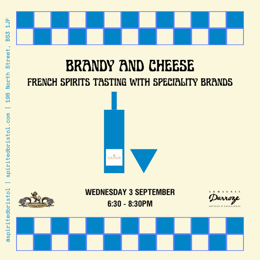 Brandy and Cheese : French Spirits Tasting with Speciality Brands