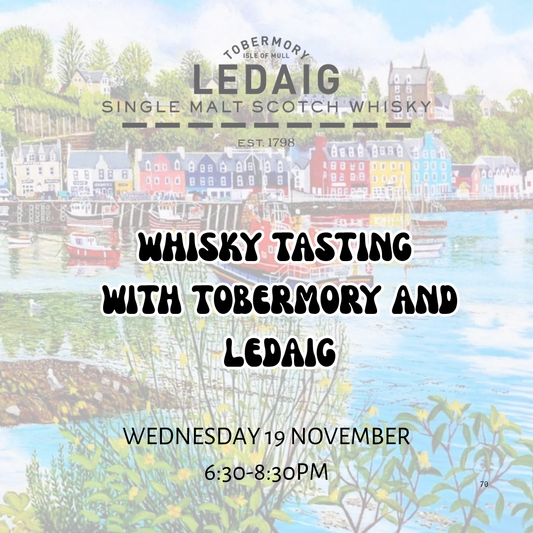 Whisky Tasting with Tobermory and Ledaig