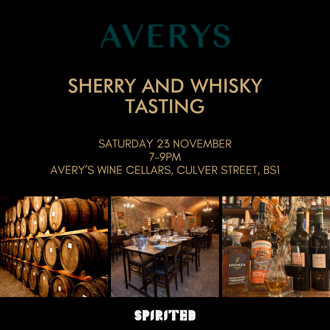 Spirited x Avery's Whisky and Sherry Tasting