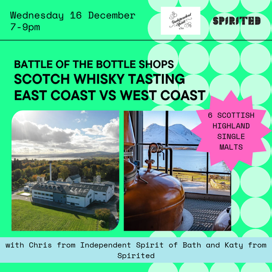 Battle of the Bottle Shops Whisky Tasting | East Coast vs West Coast