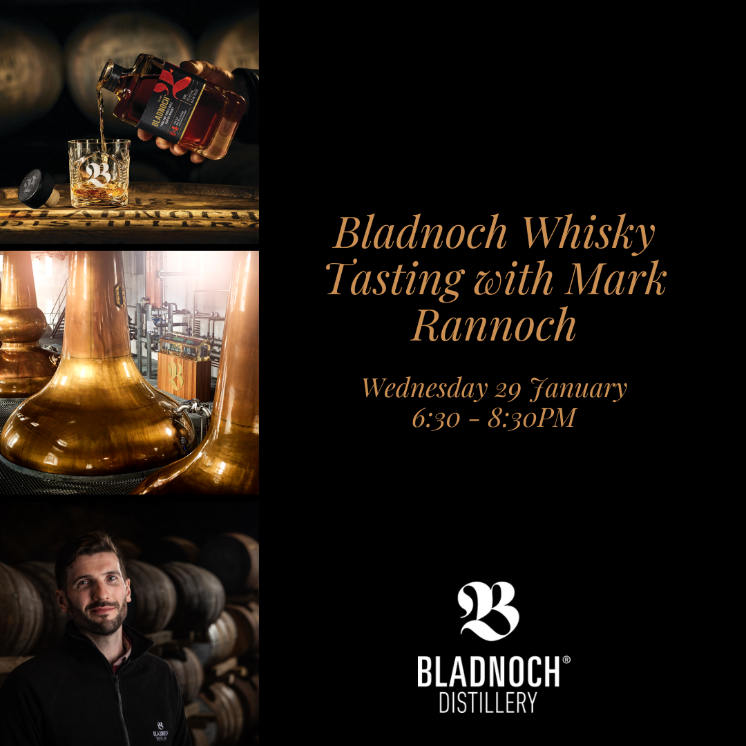 Scotch Whisky Tasting with Bladnoch Distillery