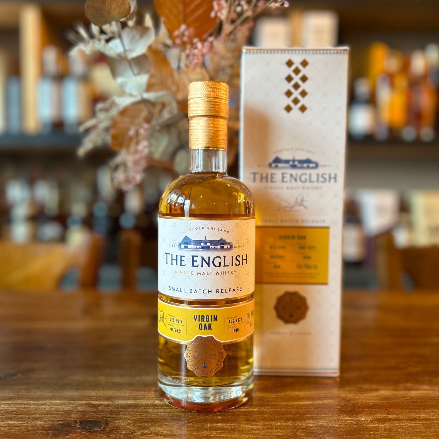 The English Whisky Co Small Batch Virgin Oak-Unpeated