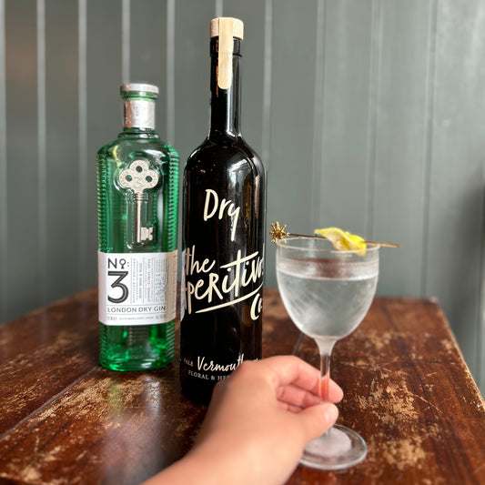 Gin Martini Set plus Martini in-store!