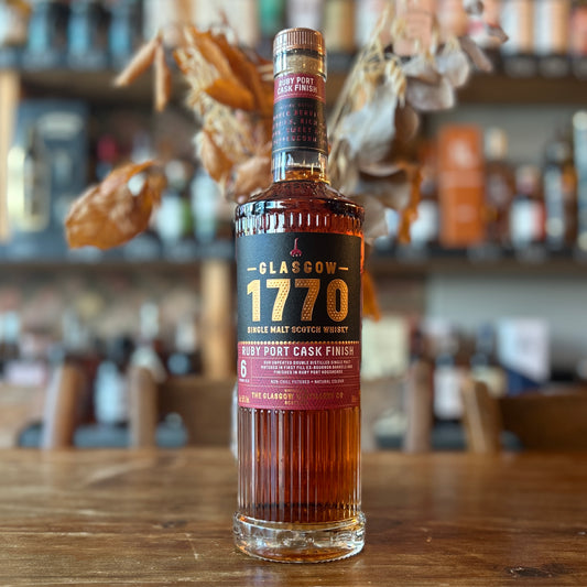 Glasgow 1770 6 Year Old | Ruby Port Cask Finish