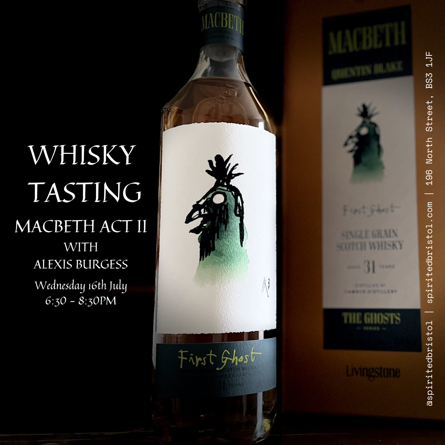 Macbeth Act II Whisky Tasting