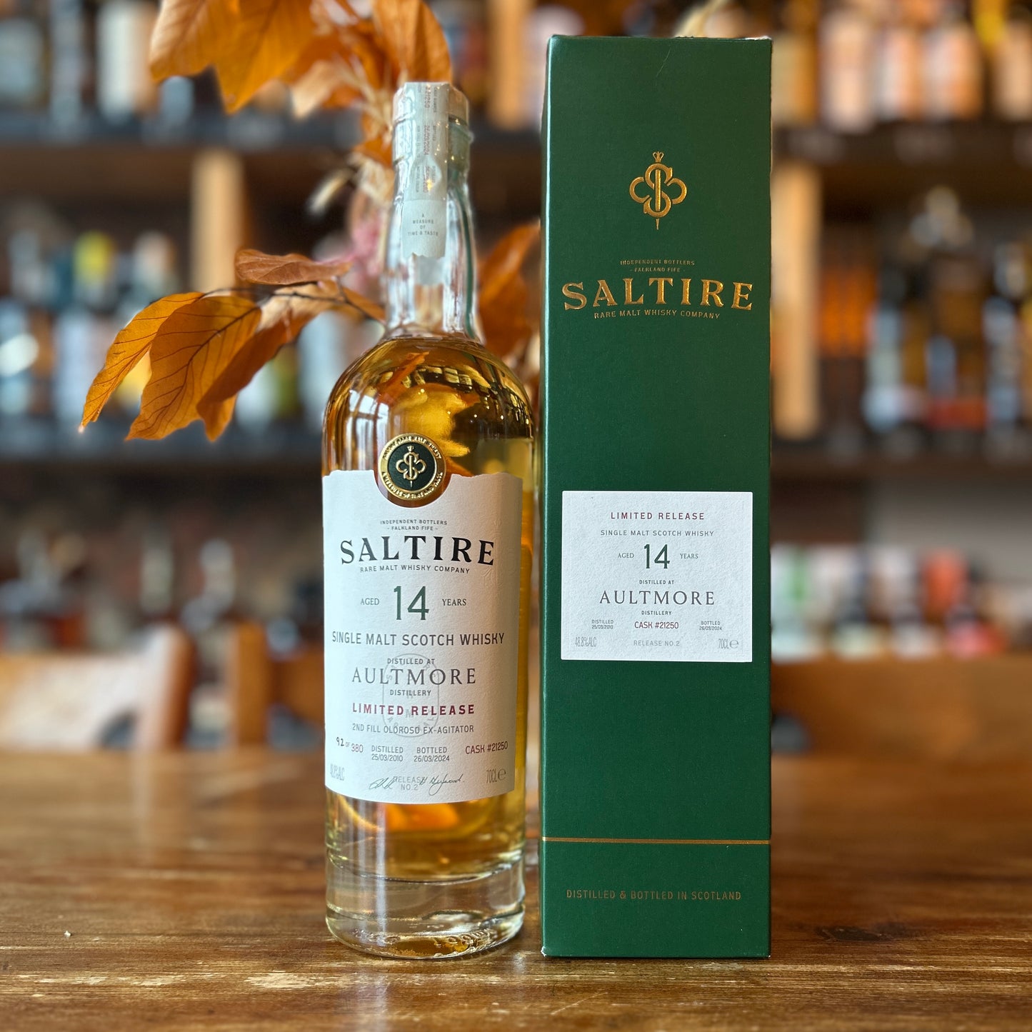 Saltire Aultmore 14 Year Old Cask 21250