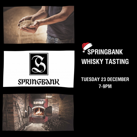 Springbank Whisky Tasting
