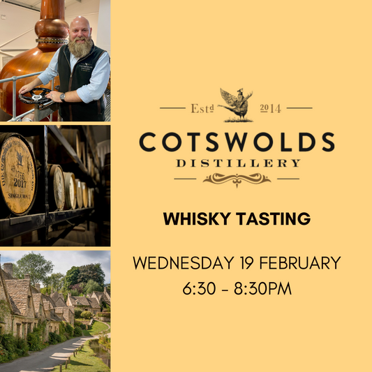 Whisky Tasing with The Cotswolds Distillery