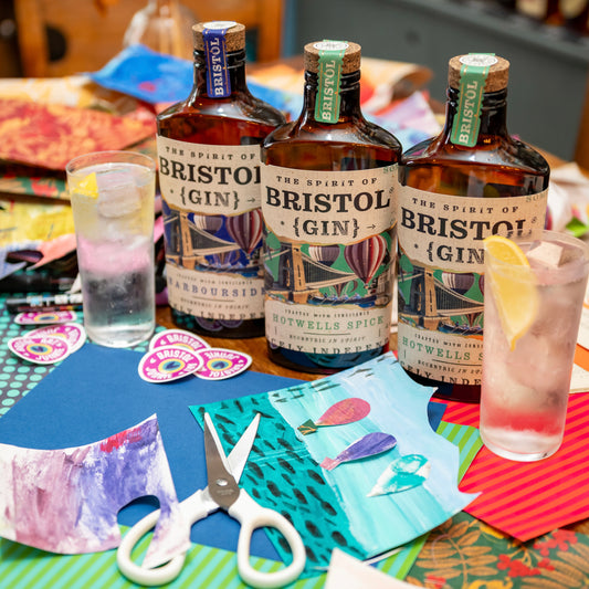 Collage and Cocktails | Bristol Art Junkie x Spirit of Bristol Gin