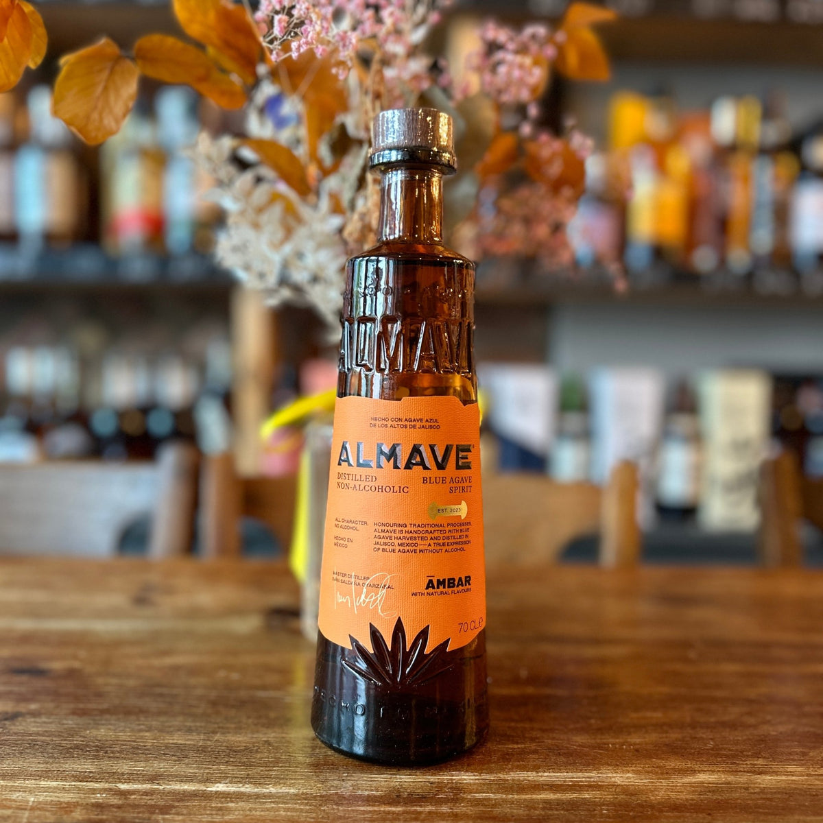 Almave Ambar 0% Blue Agave Spirit - Spirited
