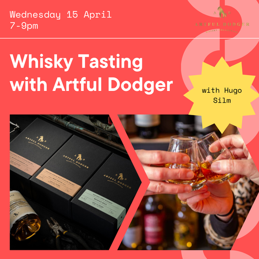 Whisky Tasting with Artful Dodger