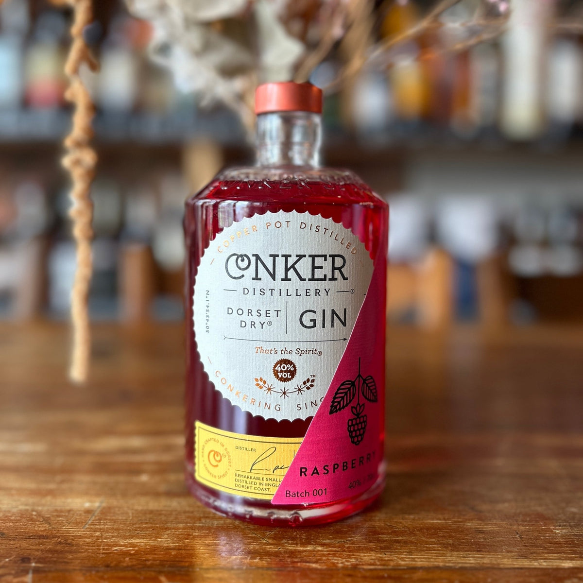 Conker Raspberry Gin - Spirited