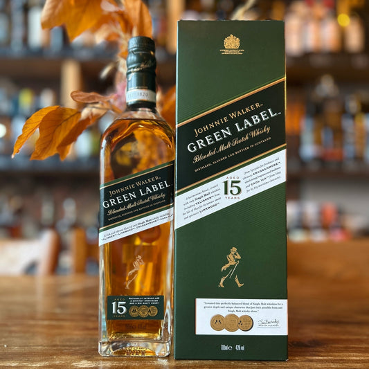 Johnnie Walker Green Label 15 Year Old Blended Malt - Spirited
