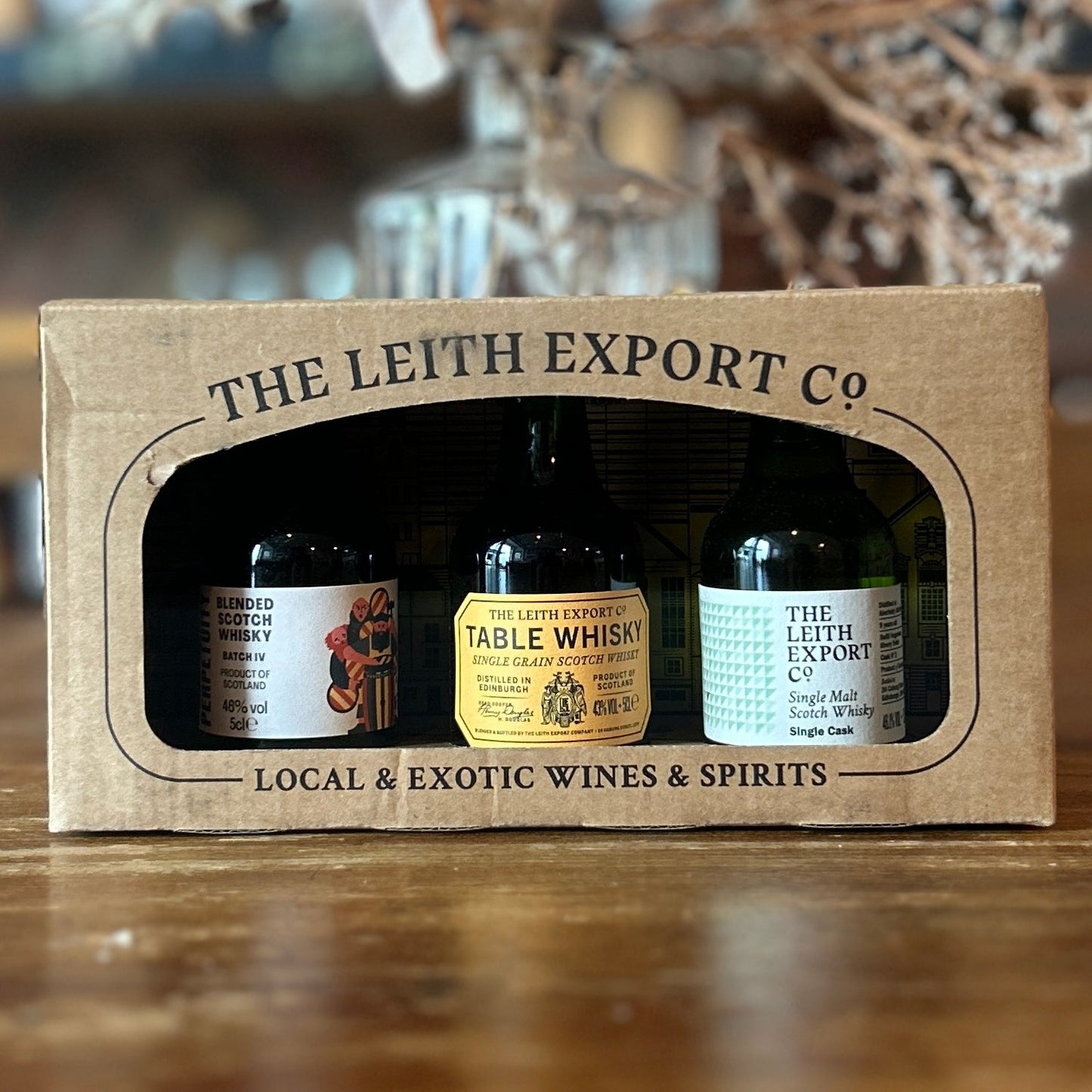 Leith Bond Miniature Whisky Gift Pack - Spirited