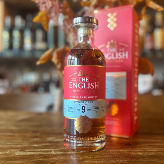 The English 9 Year Old Single Cask : Cyder Cask - Spirited